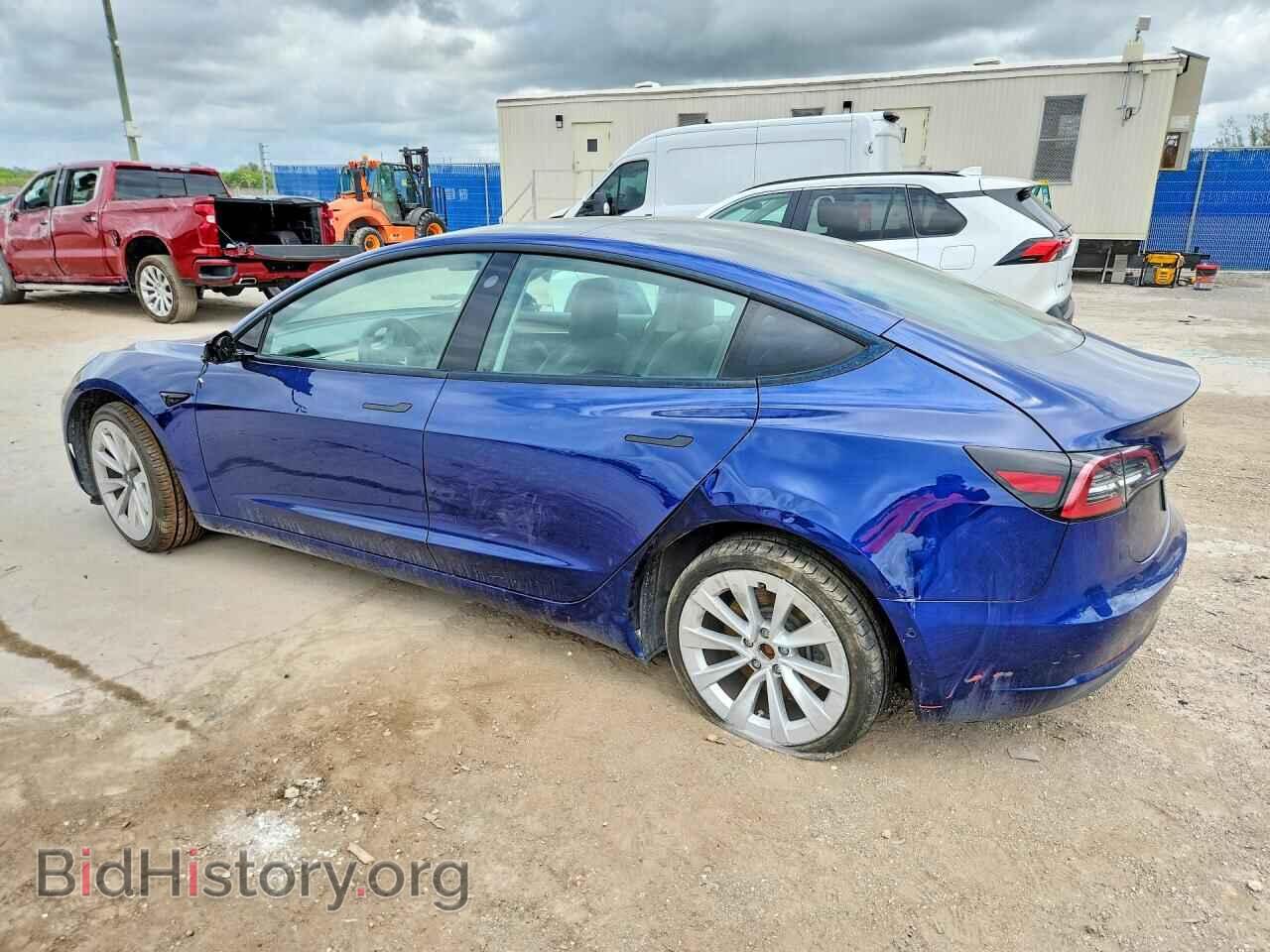2022 TESLA MODEL 3 - VIN: 5YJ3E1EA7NF370506 - Фото 2