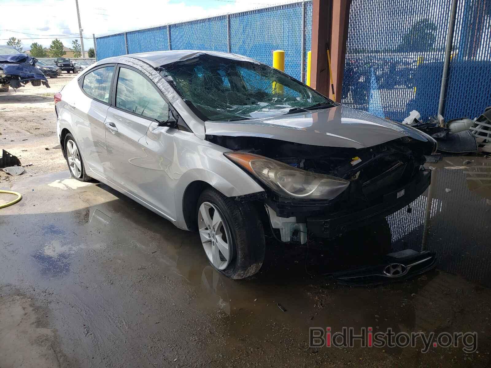 Photo KMHDH4AE1CU193988 - HYUNDAI ELANTRA 2012