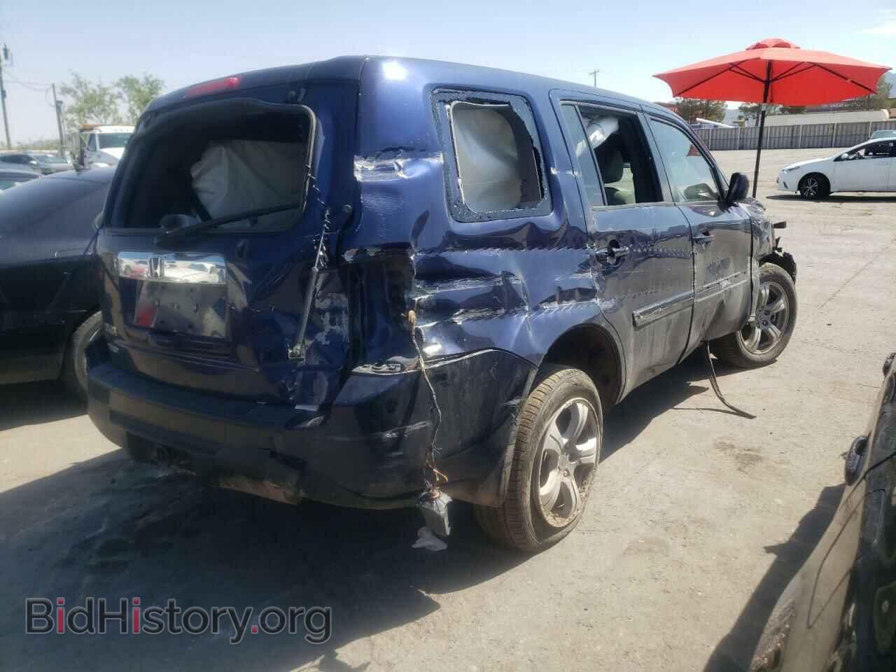 2013 HONDA PILOT - VIN: 5FNYF3H40DB015423 - Фото 4