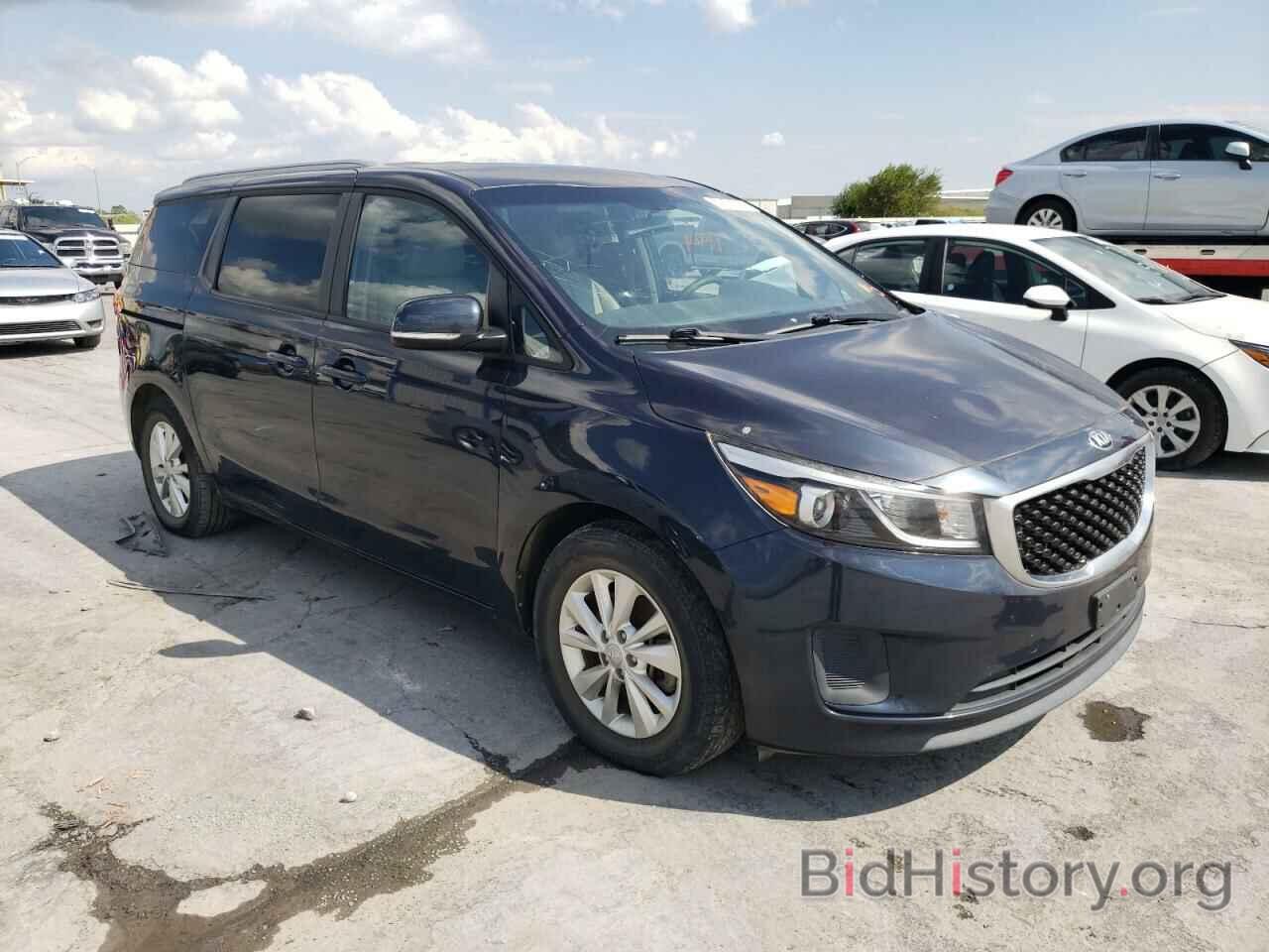 Фотография KNDMB5C12G6171661 - KIA SEDONA 2016