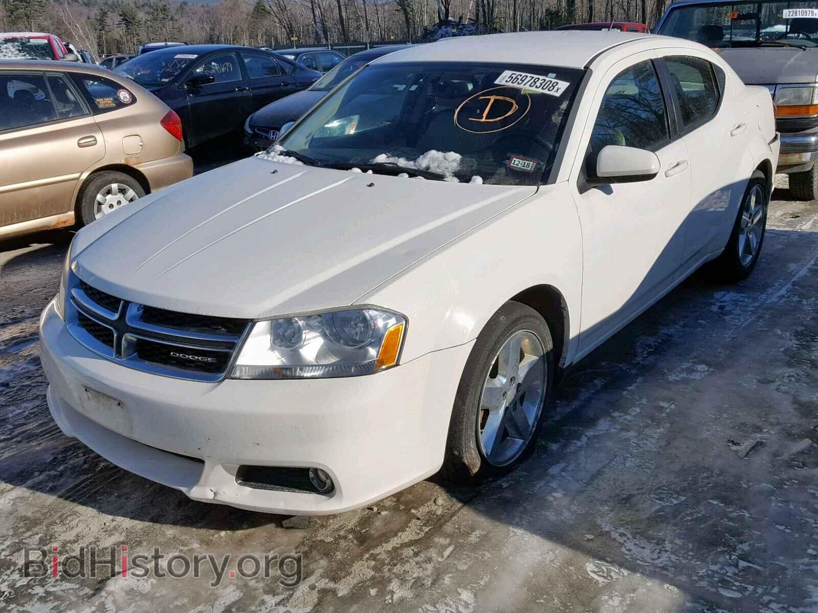 2011 DODGE AVENGER - VIN: 1B3BD2FG8BN524212 - Фото 2