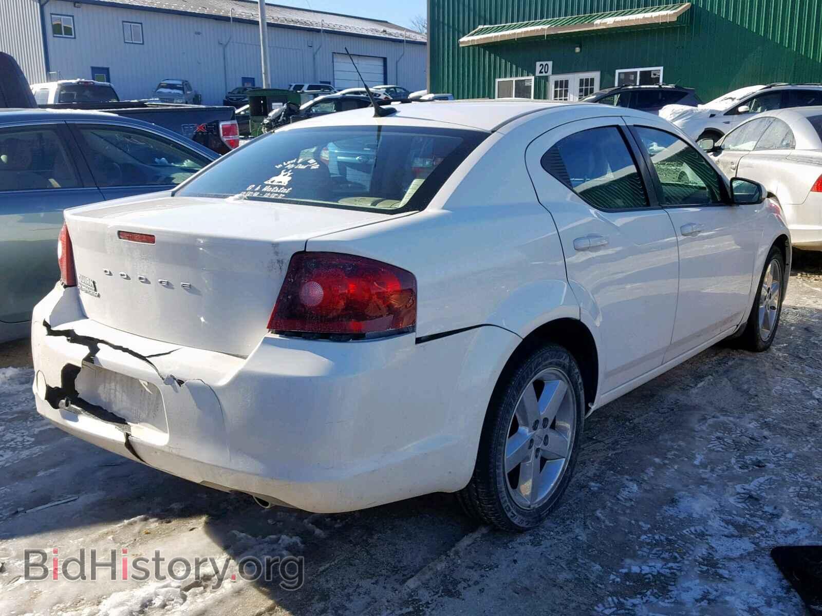 2011 DODGE AVENGER - VIN: 1B3BD2FG8BN524212 - Фото 4