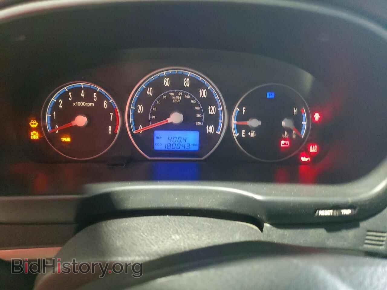 2009 HYUNDAI SANTA FE - VIN: 5NMSG13D39H254386 - Фото 9