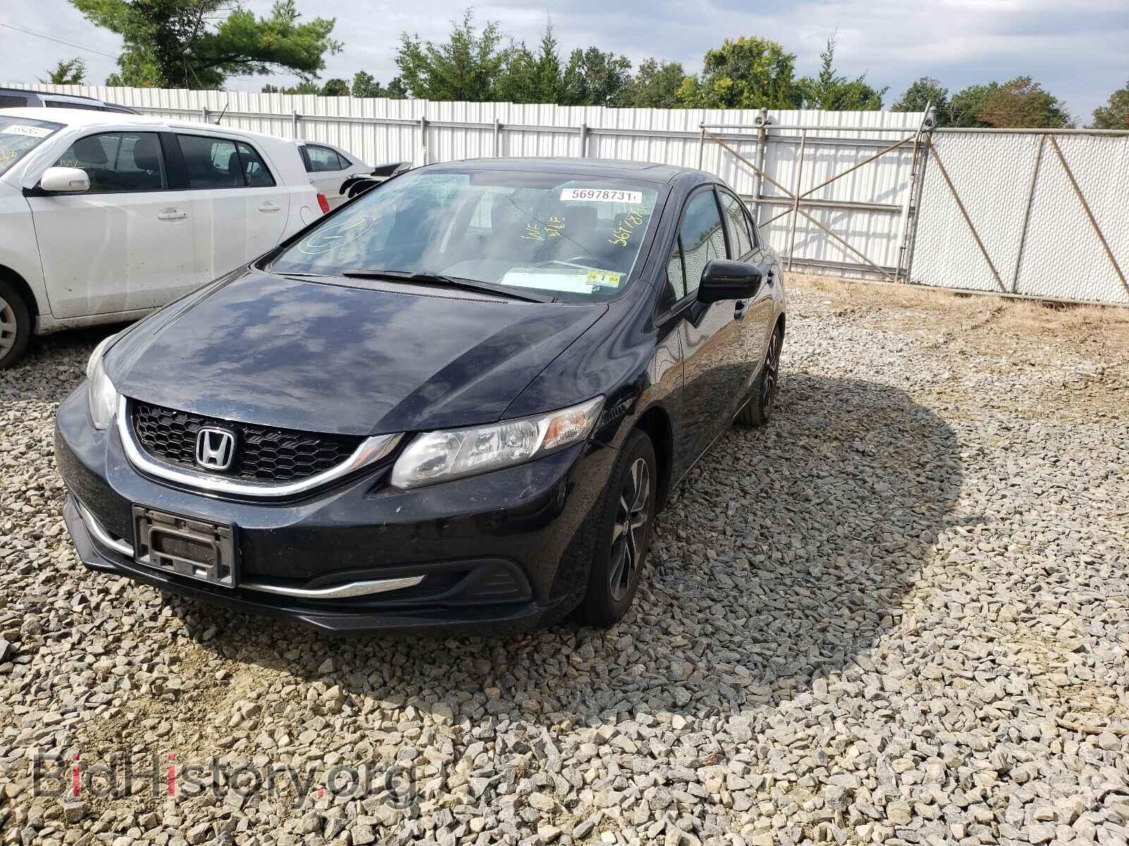 2014 HONDA CIVIC - VIN: 19XFB2F87EE248533 - Фото 2