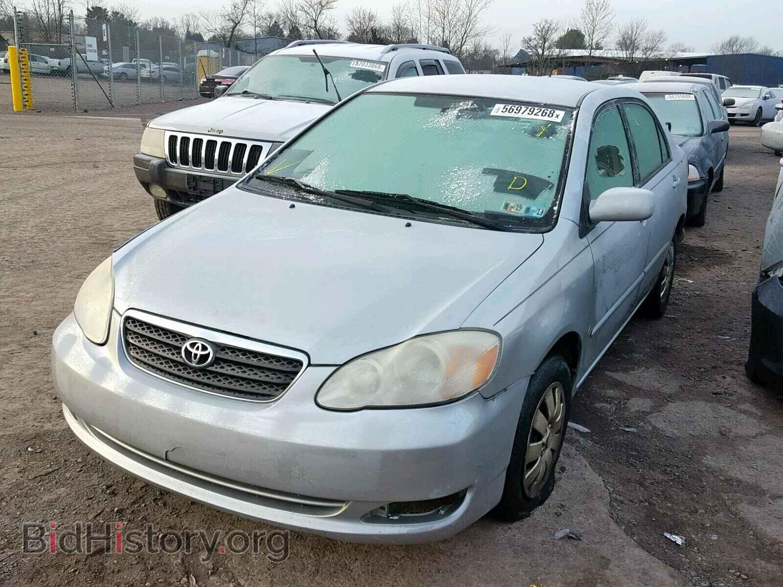 2007 TOYOTA COROLLA - VIN: 2T1BR30E87C853404 - Фото 2
