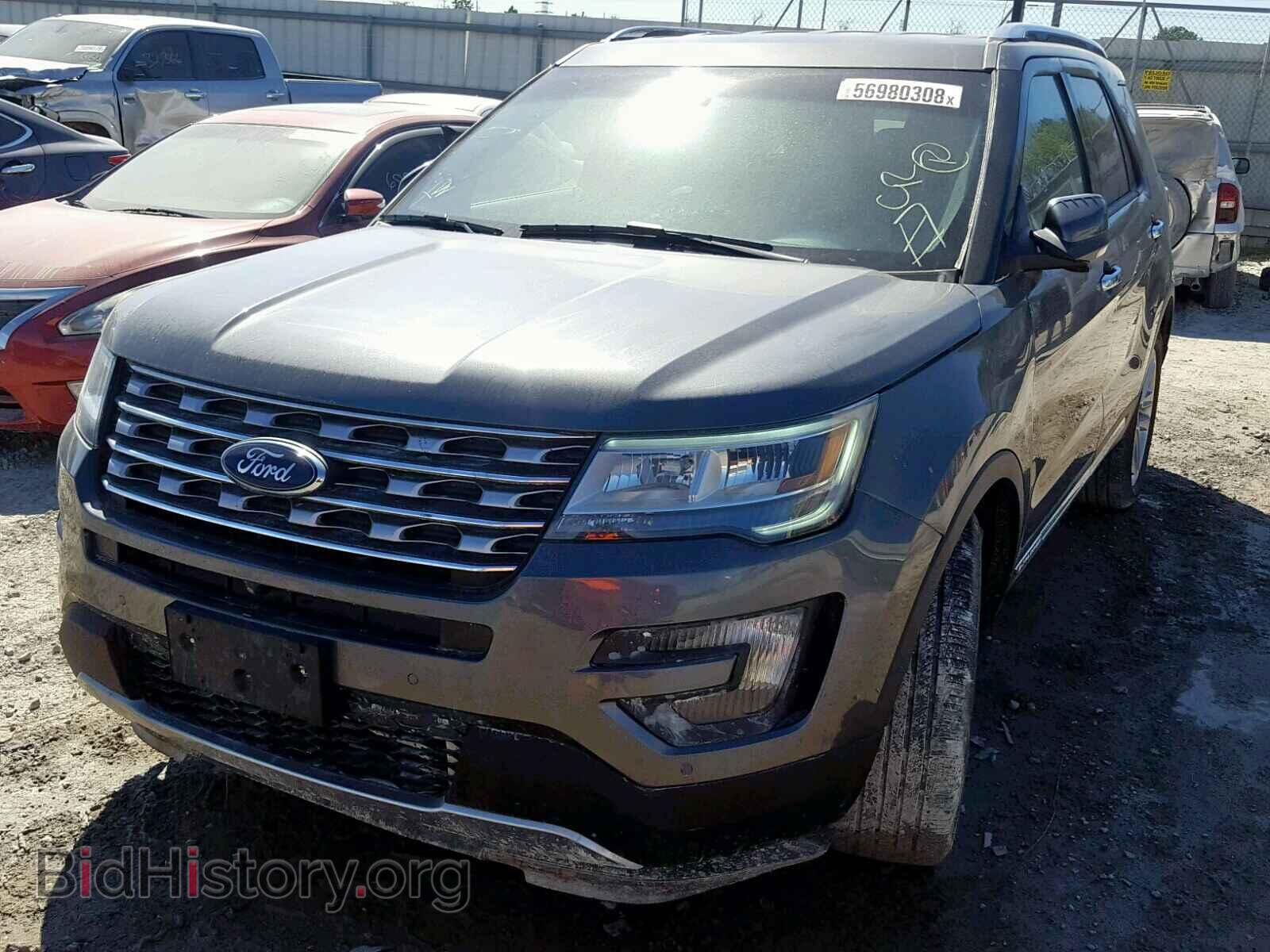 2017 FORD EXPLORER L - VIN: 1FM5K7F85HGD78965 - Фото 2