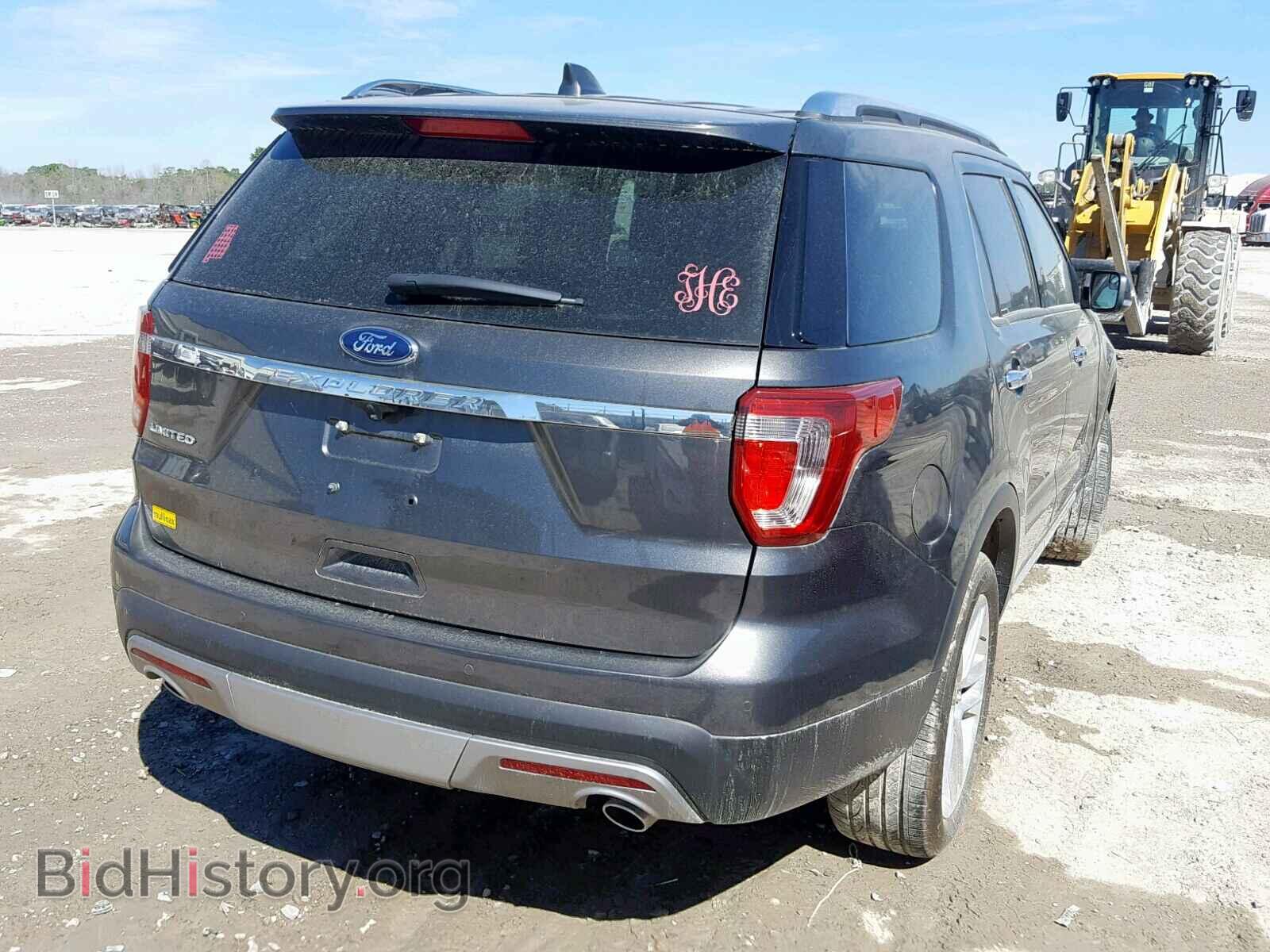 2017 FORD EXPLORER L - VIN: 1FM5K7F85HGD78965 - Фото 4