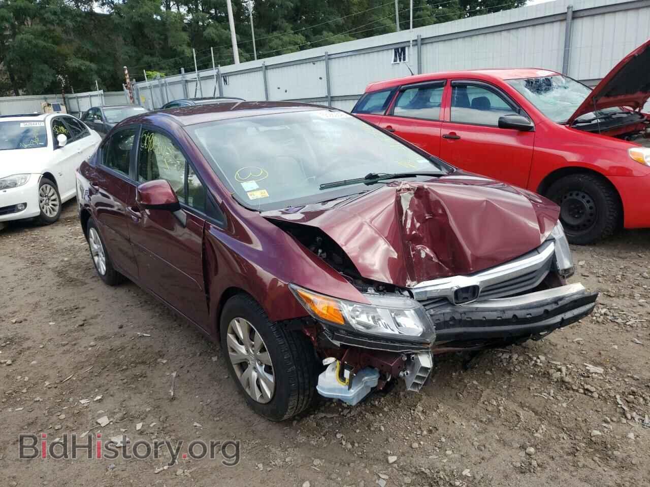 Фотография 2HGFB2F54CH594788 - HONDA CIVIC 2012