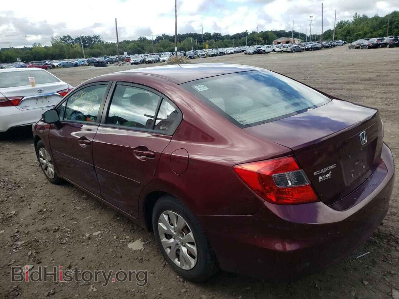 2012 HONDA CIVIC - VIN: 2HGFB2F54CH594788 - Фото 3