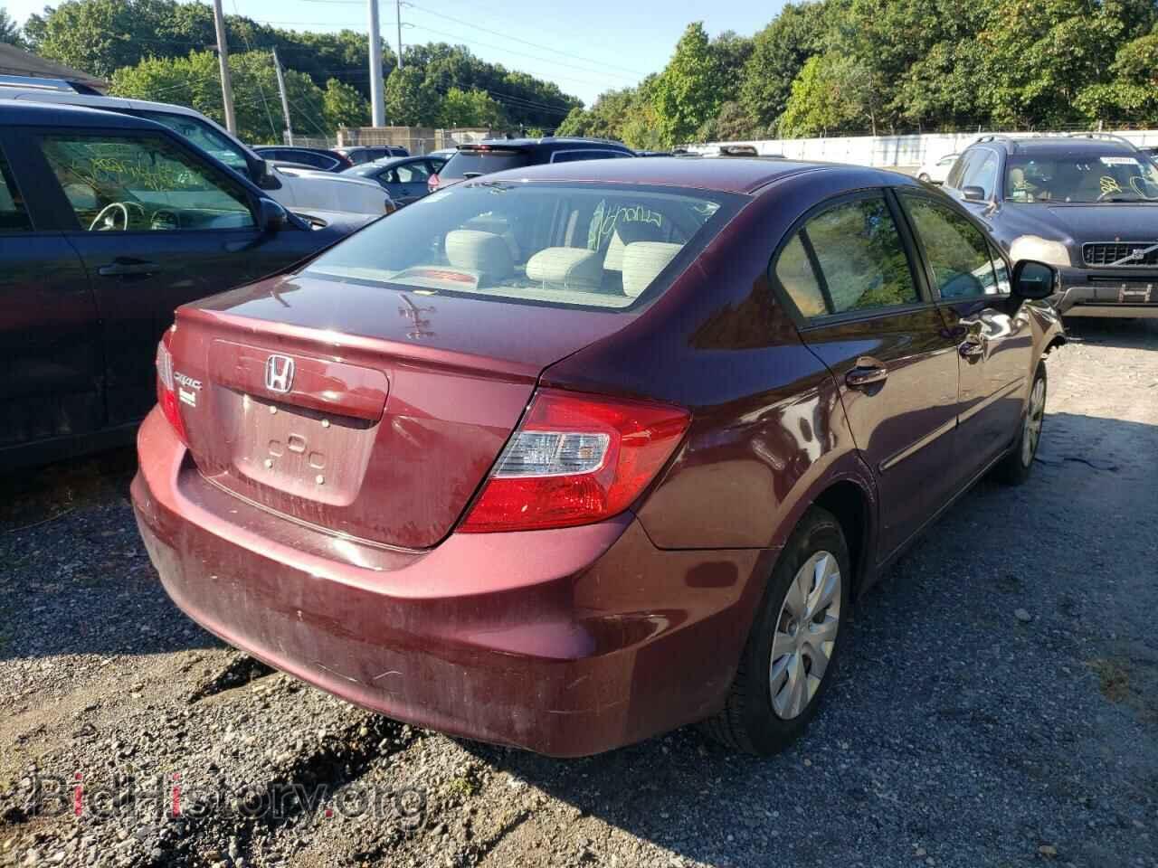 2012 HONDA CIVIC - VIN: 2HGFB2F54CH594788 - Фото 4