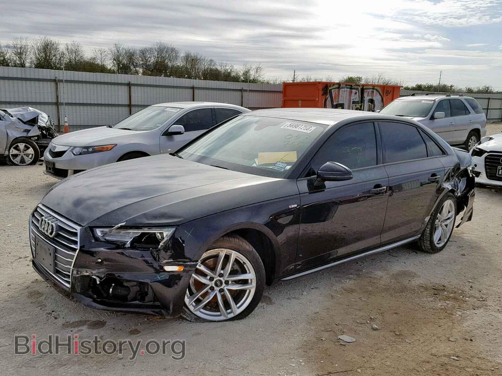 2017 AUDI A4 - VIN: WAUKMAF49HN057760 - Фото 2