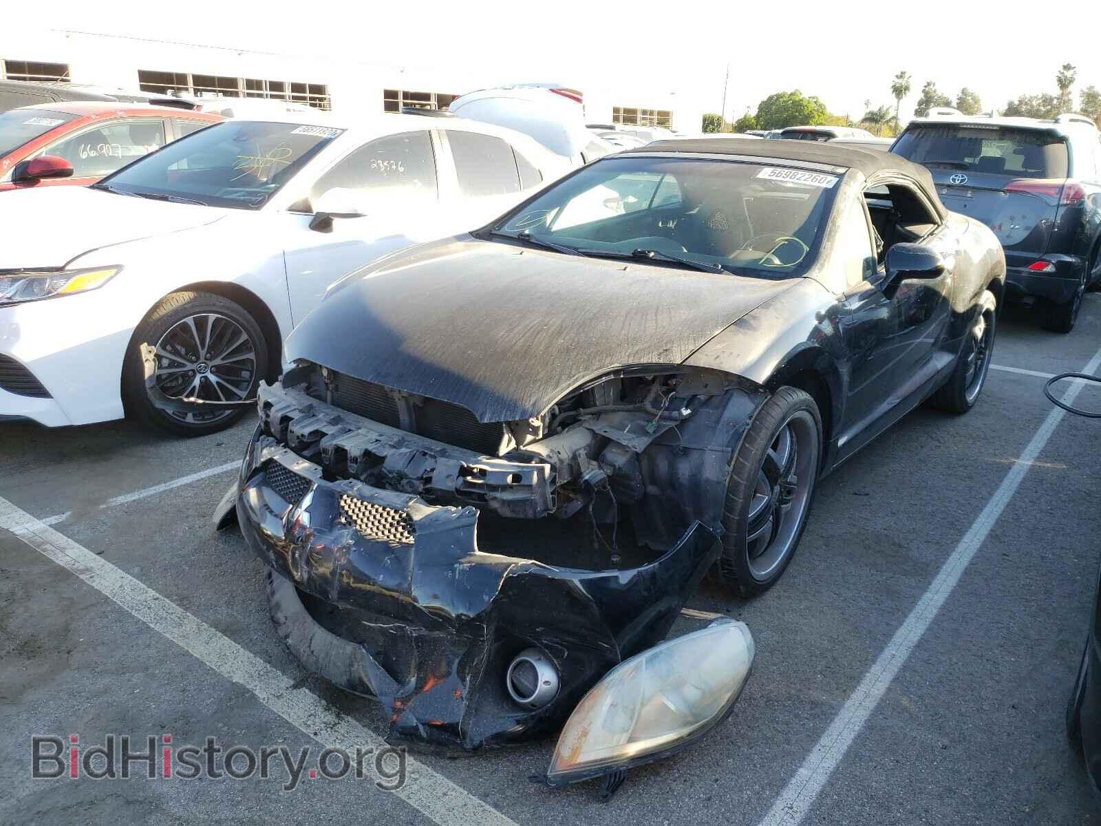 2007 MITSUBISHI ECLIPSE - VIN: 4A3AL35T87E001214 - Фото 2