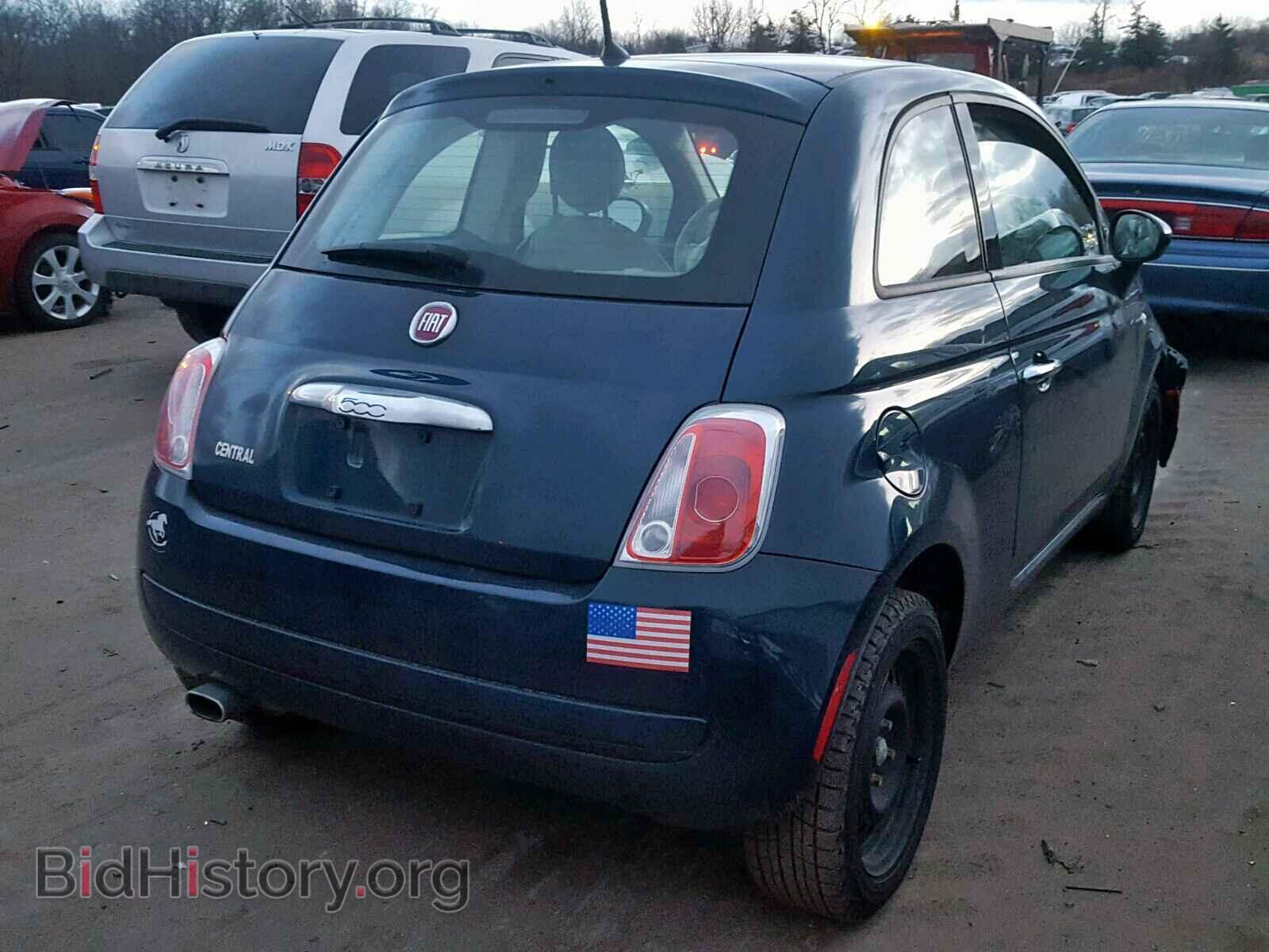 2013 FIAT 500 - VIN: 3C3CFFAR4DT752230 - Фото 4