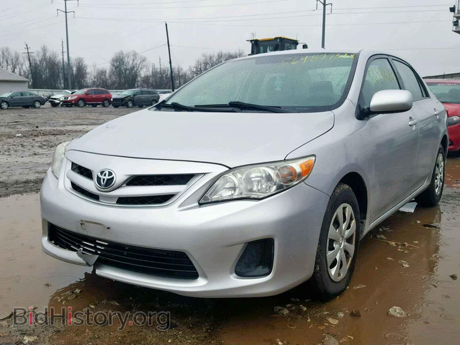 2011 TOYOTA COROLLA BA - VIN: 2T1BU4EE8BC577473 - Фото 2