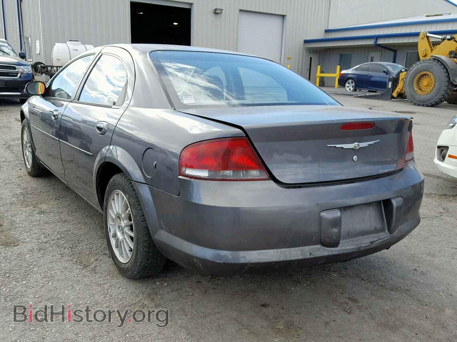 2004 CHRYSLER SEBRING - VIN: 1C3EL46J04N383939 - Фото 3