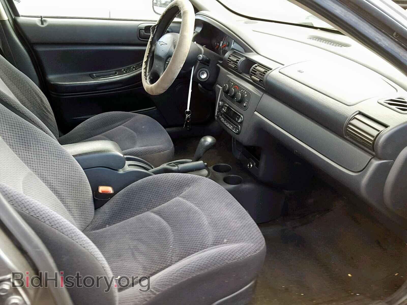 2004 CHRYSLER SEBRING - VIN: 1C3EL46J04N383939 - Фото 5