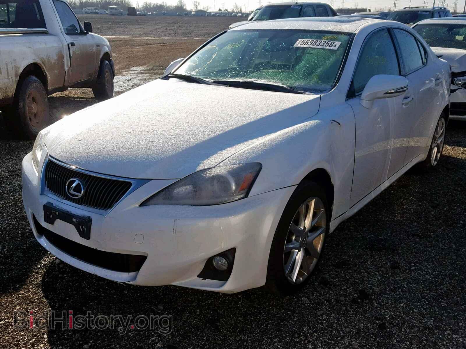 2012 LEXUS IS 250 - VIN: JTHCF5C23C5055909 - Фото 2