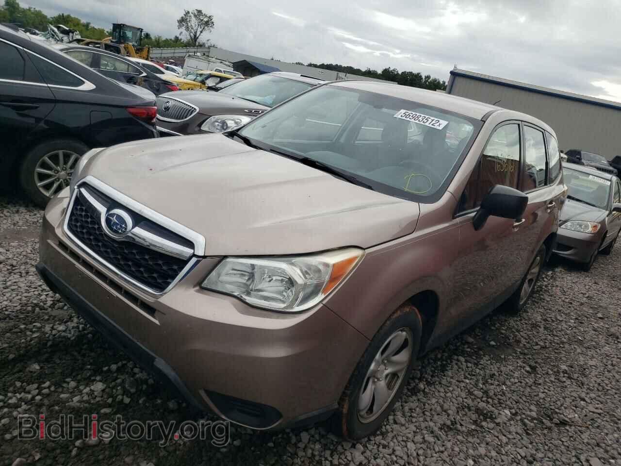 2014 SUBARU FORESTER - VIN: JF2SJAAC0EH444591 - Фото 2