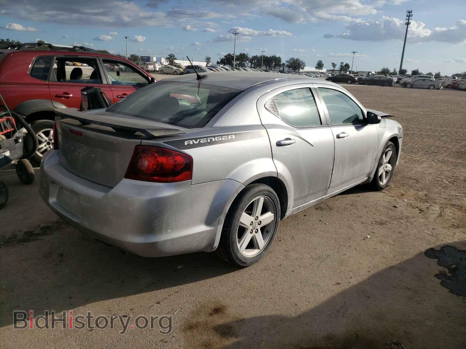 2013 DODGE AVENGER - VIN: 1C3CDZAB8DN660953 - Фото 4