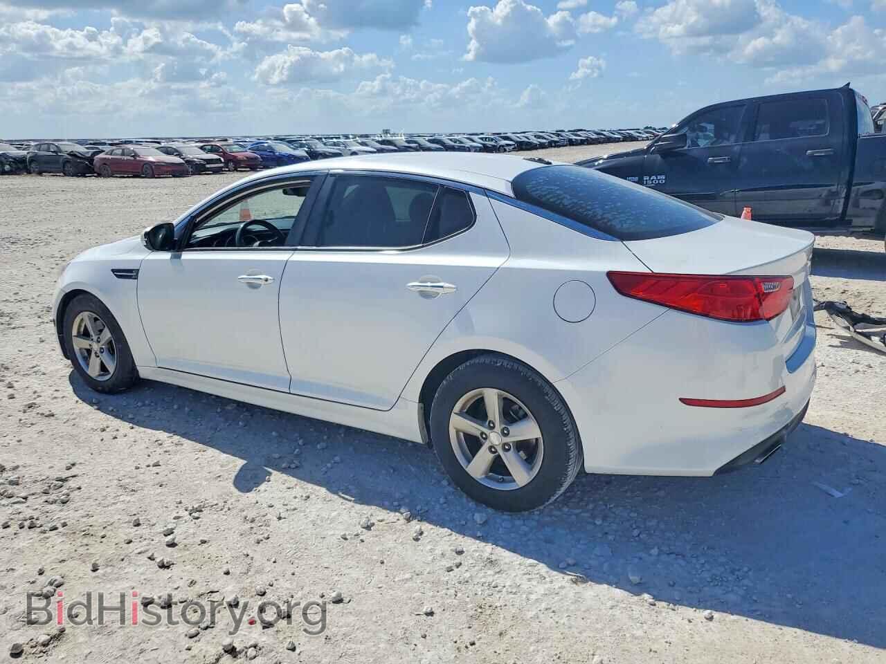 2015 KIA OPTIMA - VIN: KNAGM4A75F5646701 - Фото 2