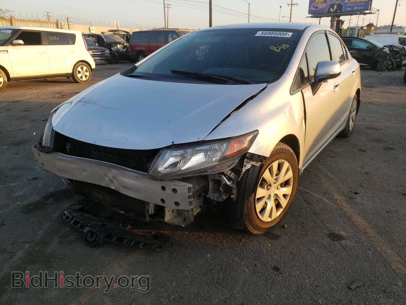 2012 HONDA CIVIC - VIN: 19XFB2F56CE323841 - Фото 2