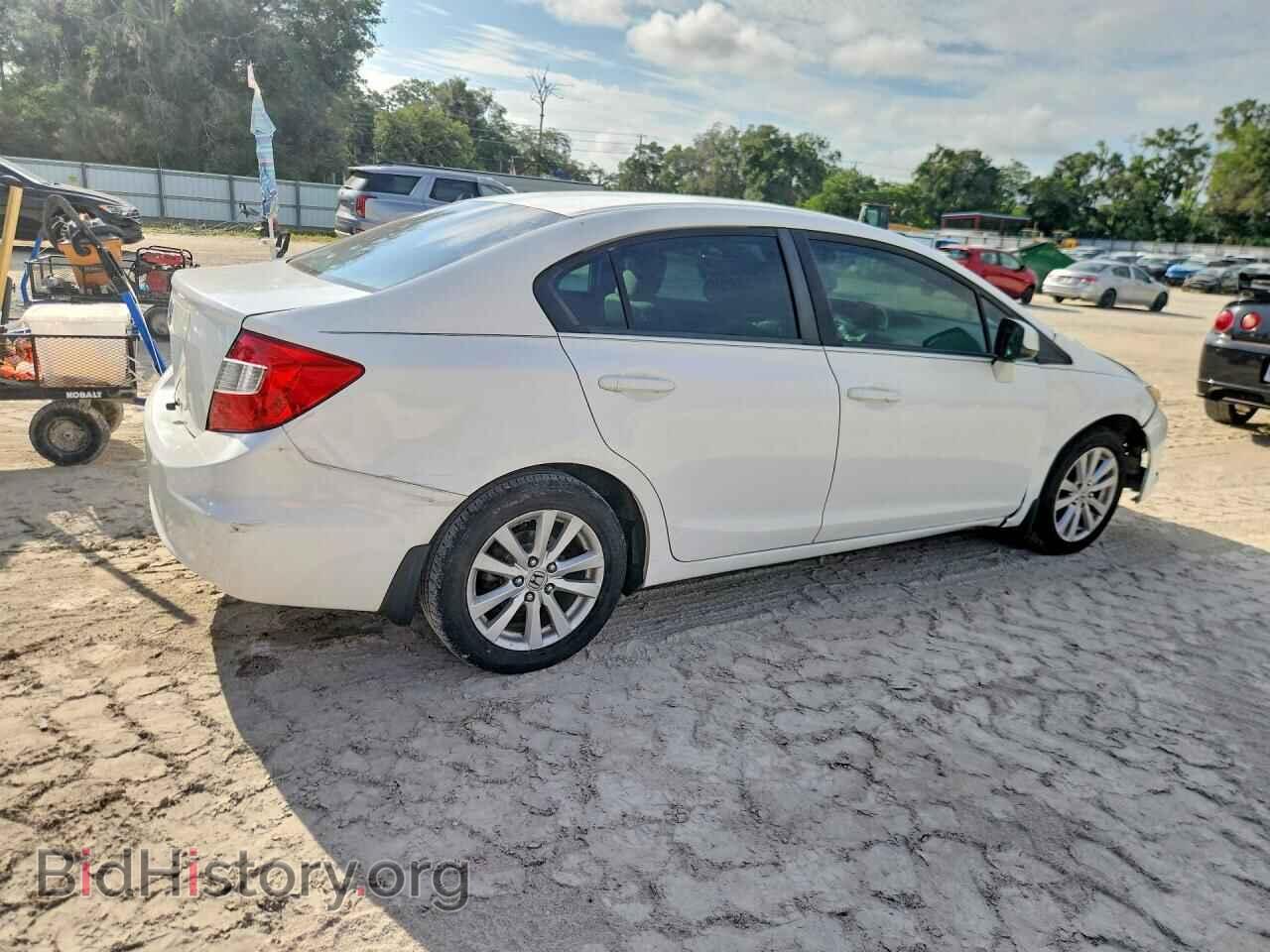 2012 HONDA CIVIC - VIN: 19XFB2F87CE045820 - Фото 3
