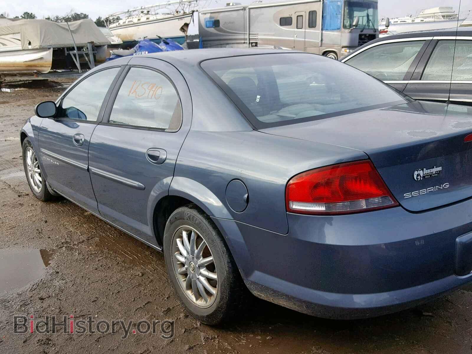 2001 CHRYSLER SEBRING - VIN: 1C3EL56U61N648696 - Фото 3
