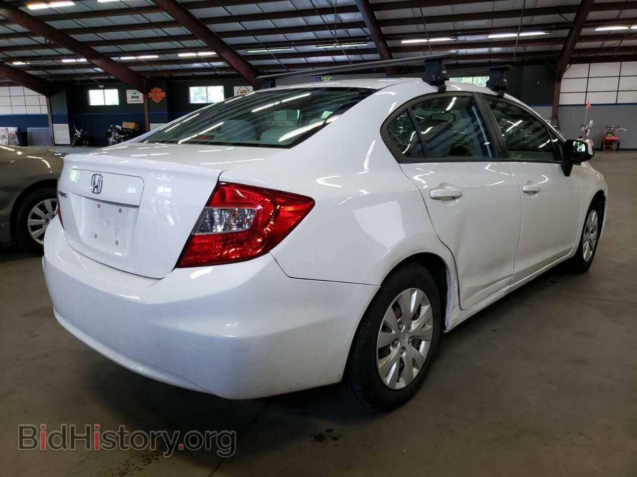 2012 HONDA CIVIC - VIN: 2HGFB2E57CH515535 - Фото 4