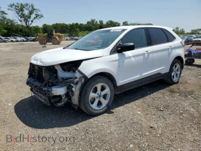 2015 Ford EDGE Edge SE, белый — VIN 2FMTK3G97FBB43110, Copart