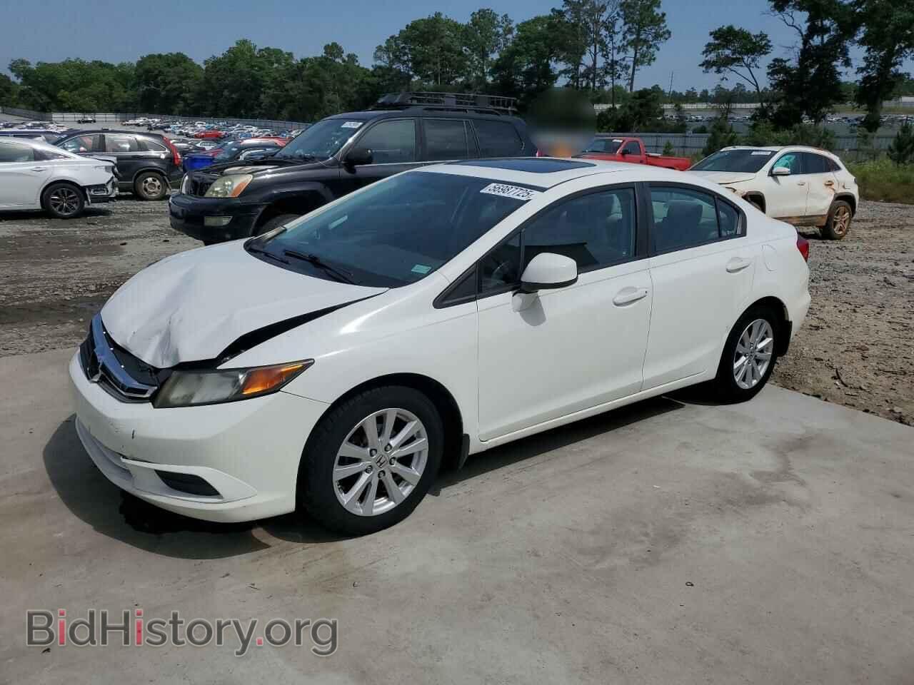 Фотография 19XFB2F84CE045807 - HONDA CIVIC 2012