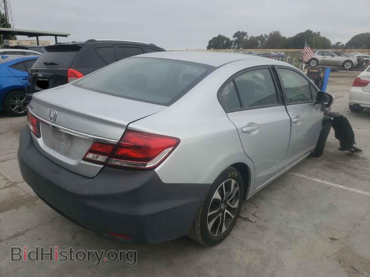 2015 HONDA CIVIC - VIN: 2HGFB2F85FH532010 - Фото 4