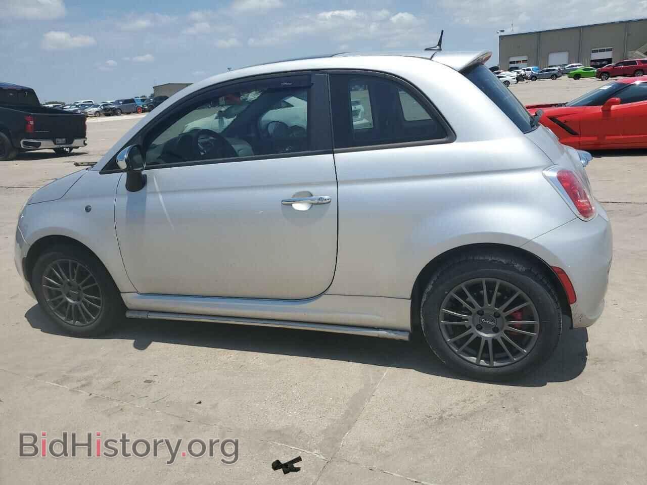 2012 FIAT 500 - VIN: 3C3CFFBR2CT100588 - Фото 2