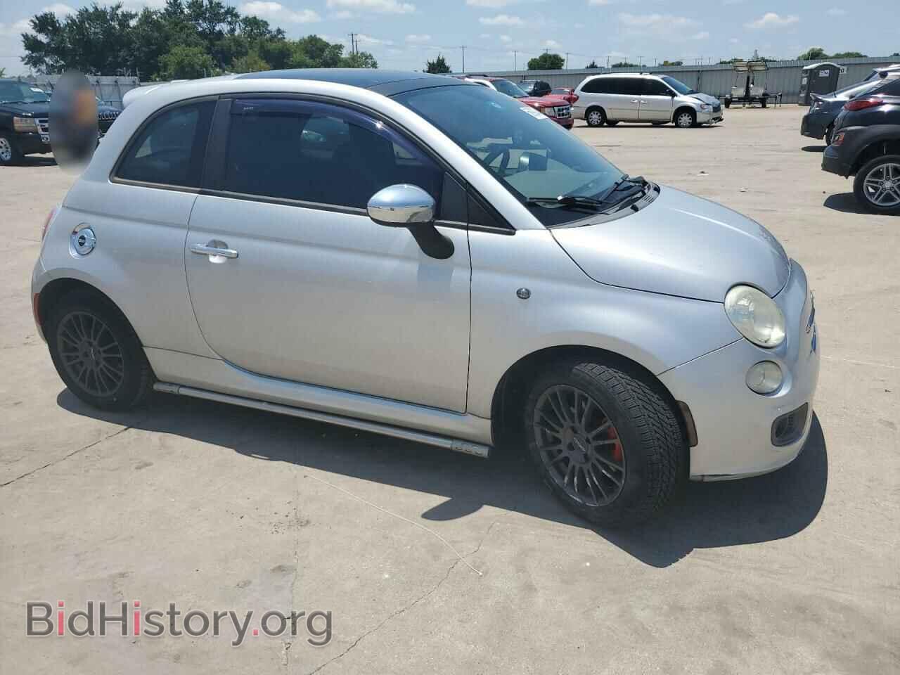 2012 FIAT 500 - VIN: 3C3CFFBR2CT100588 - Фото 4