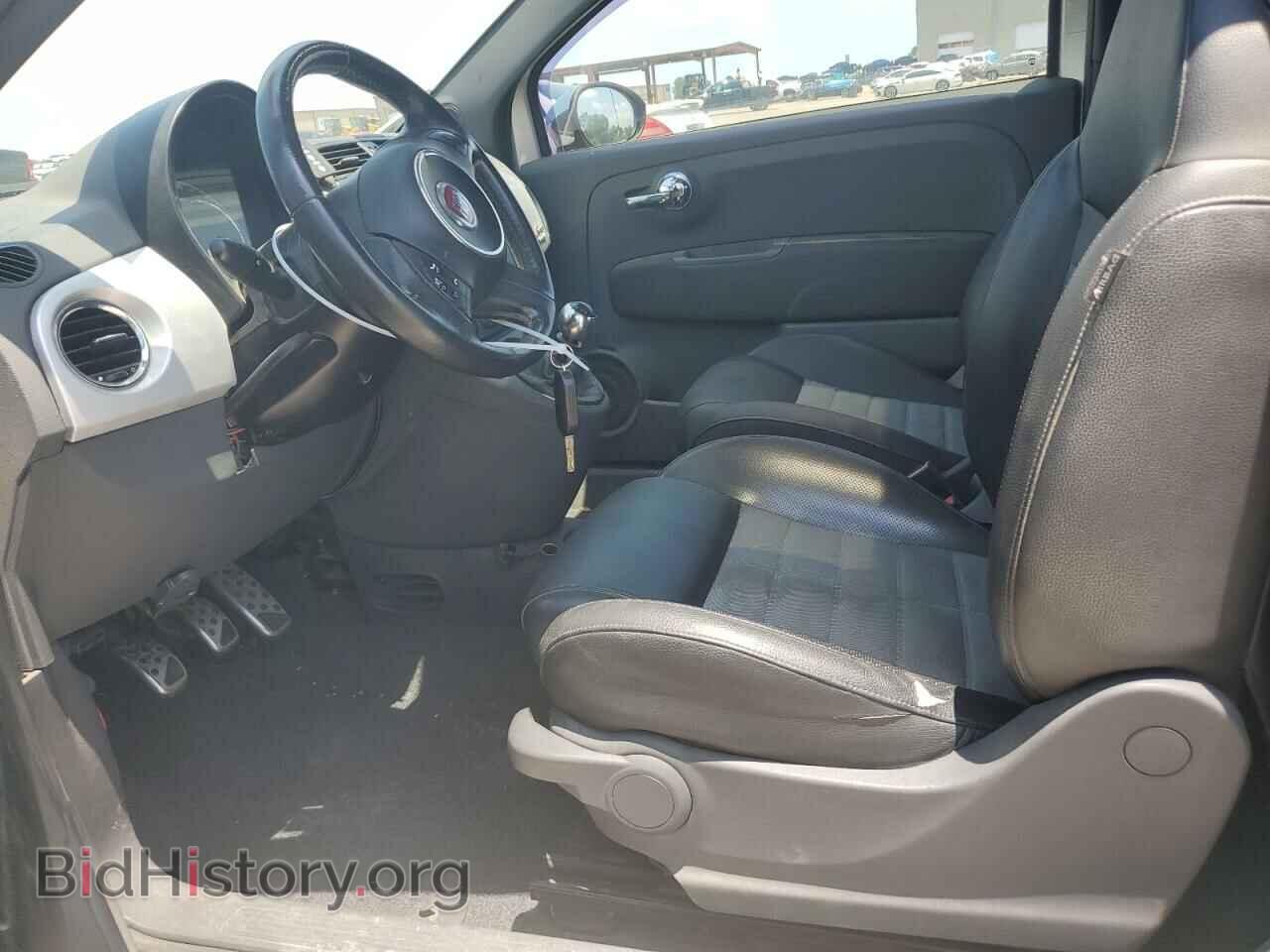 2012 FIAT 500 - VIN: 3C3CFFBR2CT100588 - Фото 7