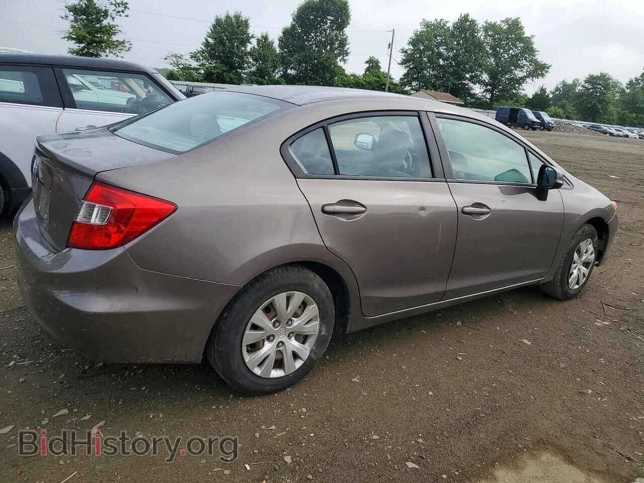 2012 HONDA CIVIC - VIN: 2HGFB2F50CH569323 - Фото 3