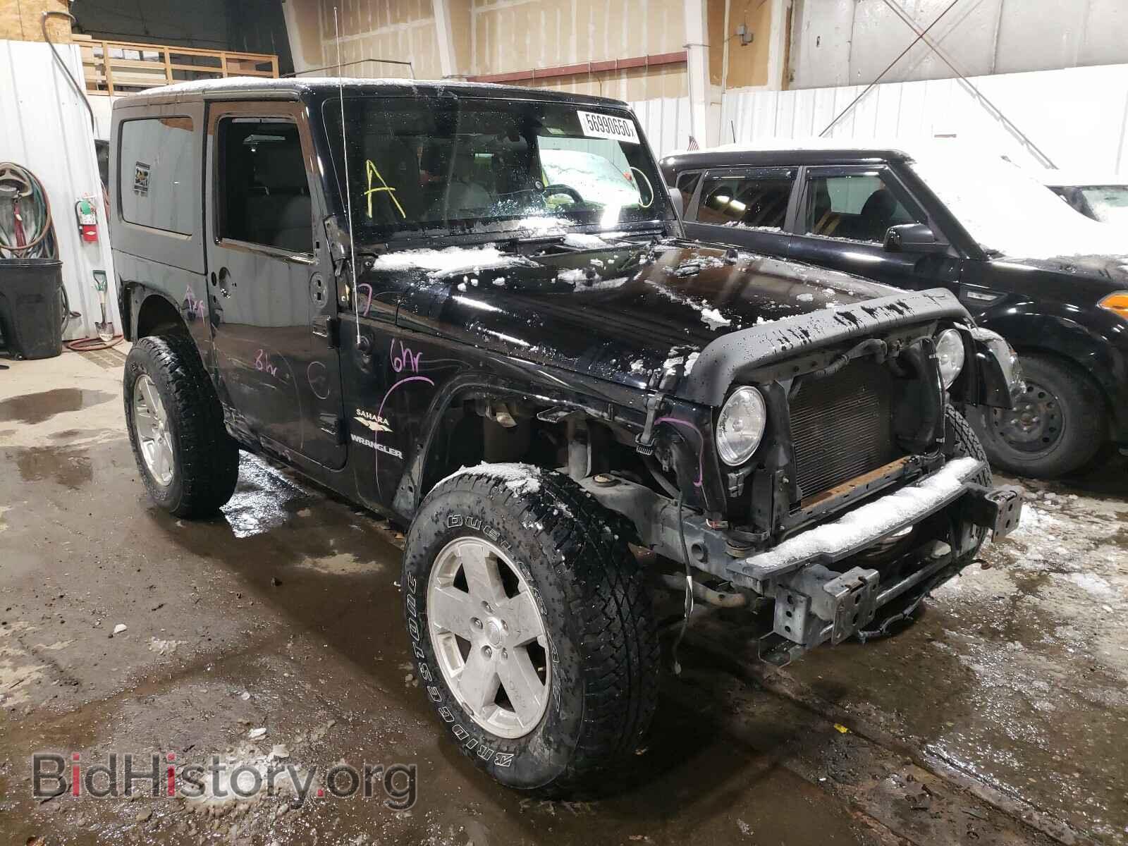 Photo 1J8FA54178L645657 - JEEP WRANGLER 2008