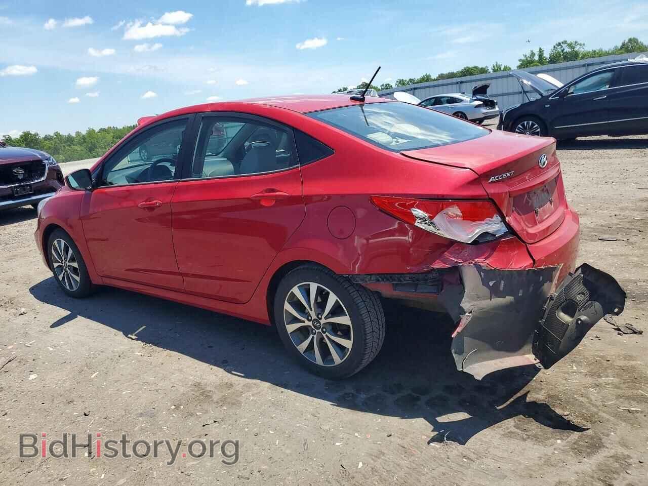 2017 HYUNDAI ACCENT - VIN: KMHCT4AE3HU255344 - Фото 2