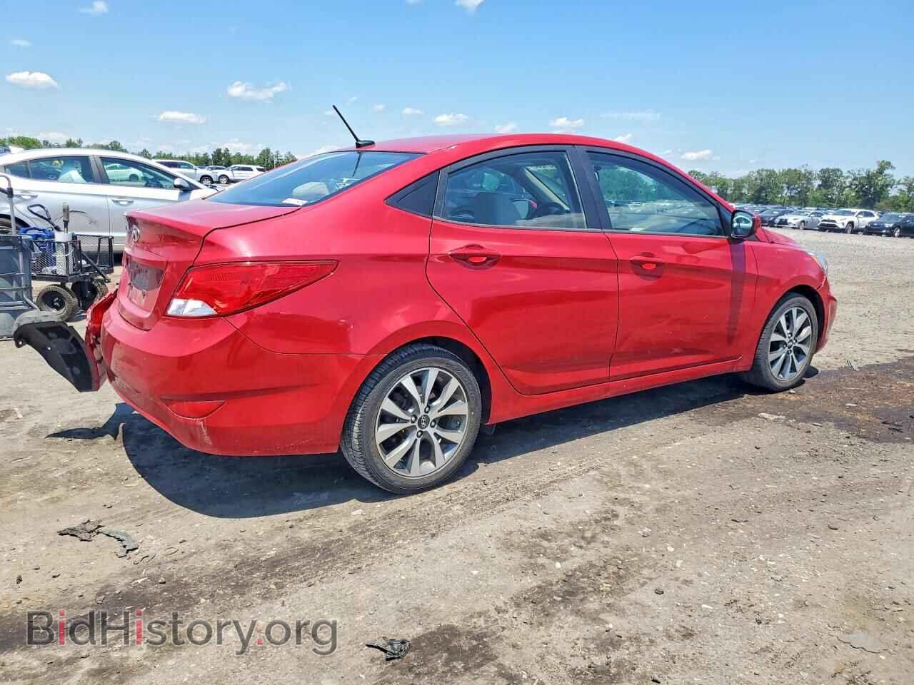 2017 HYUNDAI ACCENT - VIN: KMHCT4AE3HU255344 - Фото 3