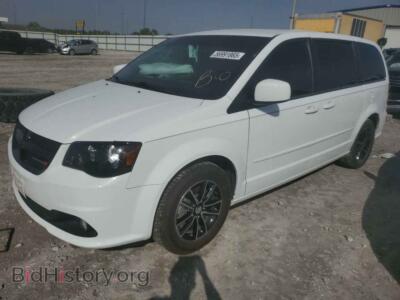 2016 Dodge CARAVAN SXT, white — VIN 2C4RDGCG4GR108697, Copart