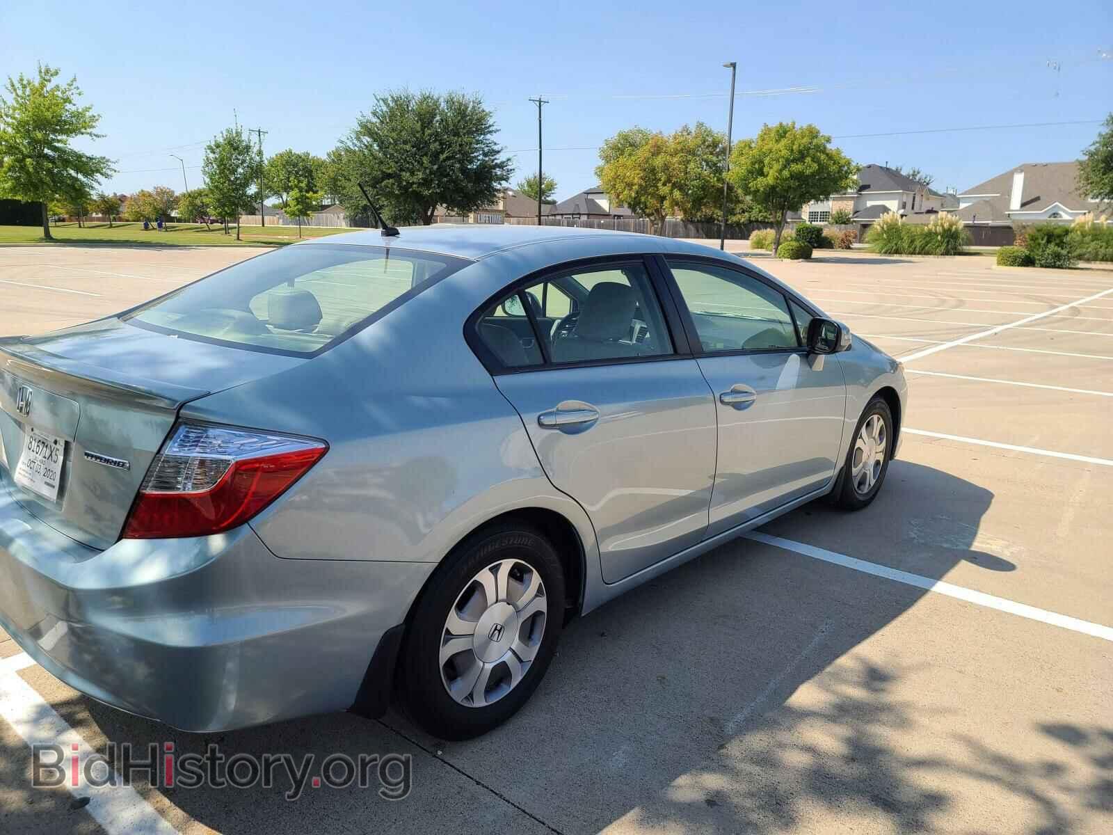 2012 HONDA CIVIC - VIN: JHMFB4F32CS011105 - Фото 4