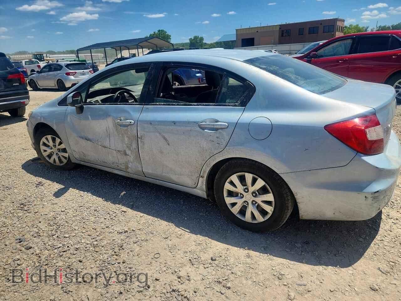 2012 HONDA CIVIC - VIN: 19XFB2F5XCE077442 - Фото 2