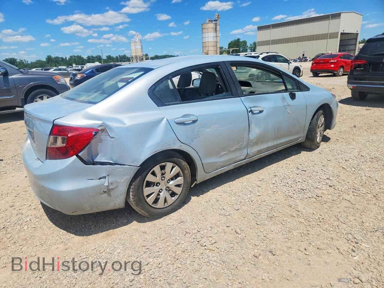 2012 HONDA CIVIC - VIN: 19XFB2F5XCE077442 - Фото 3