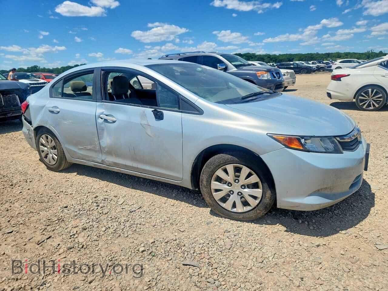 2012 HONDA CIVIC - VIN: 19XFB2F5XCE077442 - Фото 4
