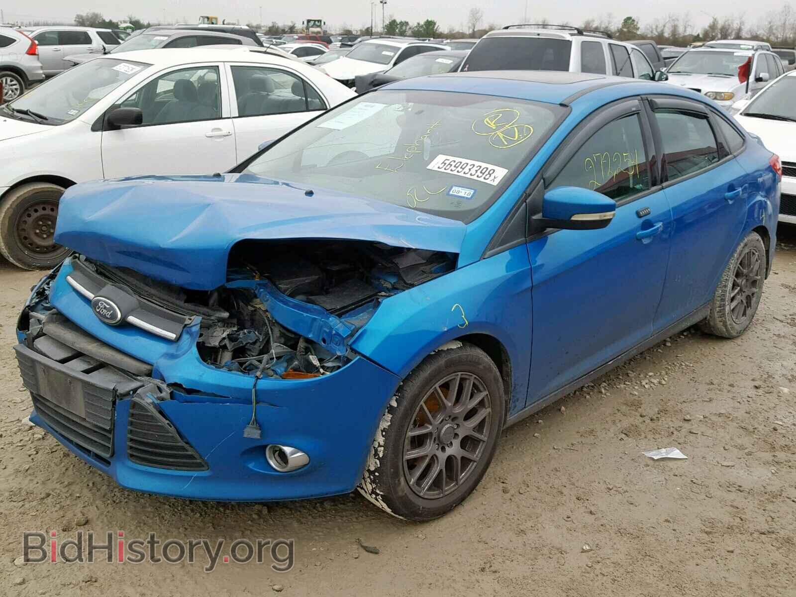 2014 FORD FOCUS SE - VIN: 1FADP3F27EL196151 - Фото 2