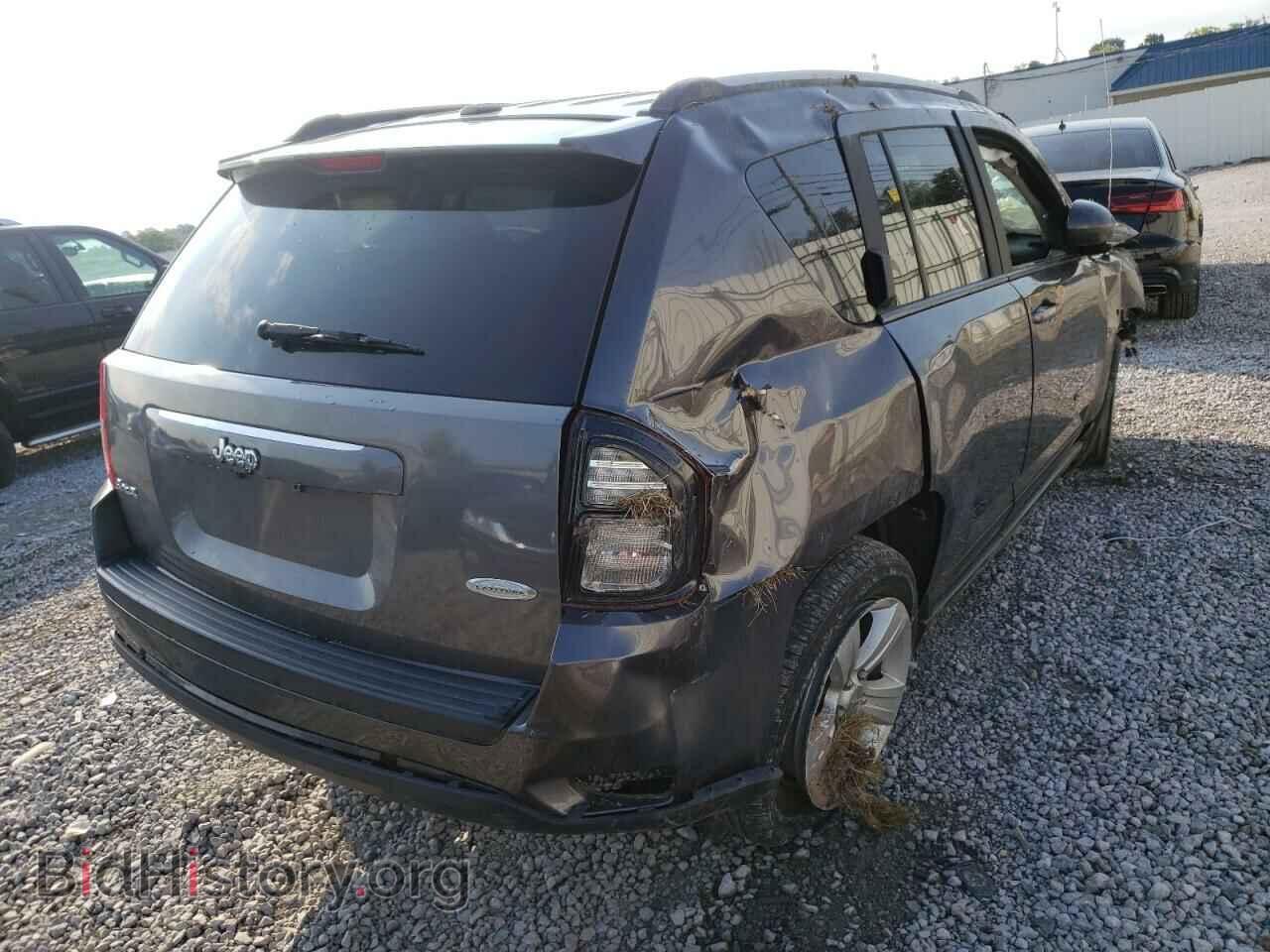 2016 JEEP COMPASS - VIN: 1C4NJDEBXGD687267 - Фото 4