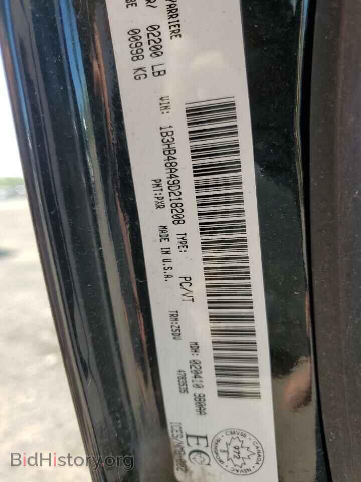 2009 DODGE CALIBER - VIN: 1B3HB48A49D218208 - Фото 12