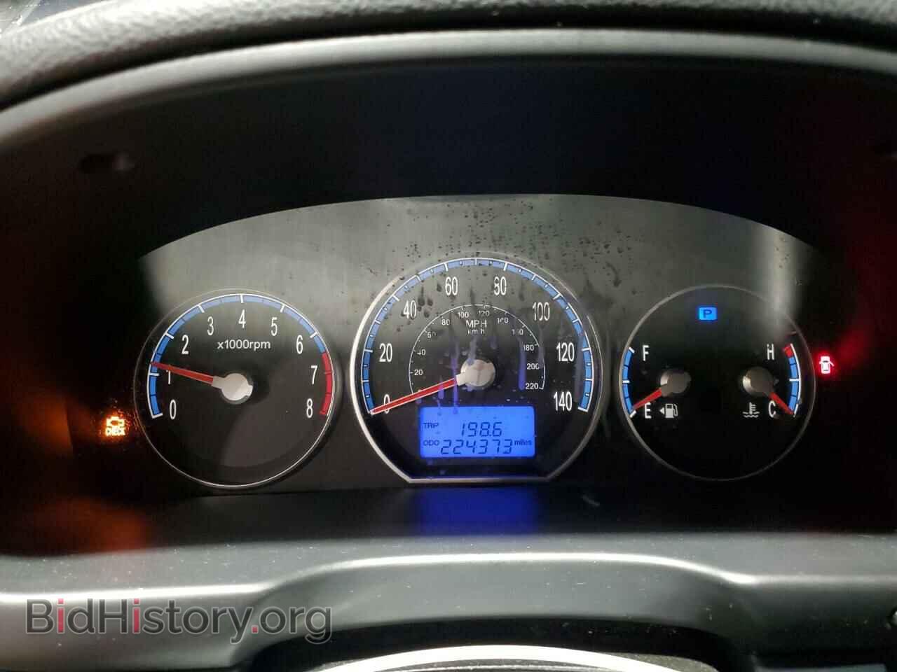 2009 HYUNDAI SANTA FE - VIN: 5NMSG13D49H267003 - Фото 9