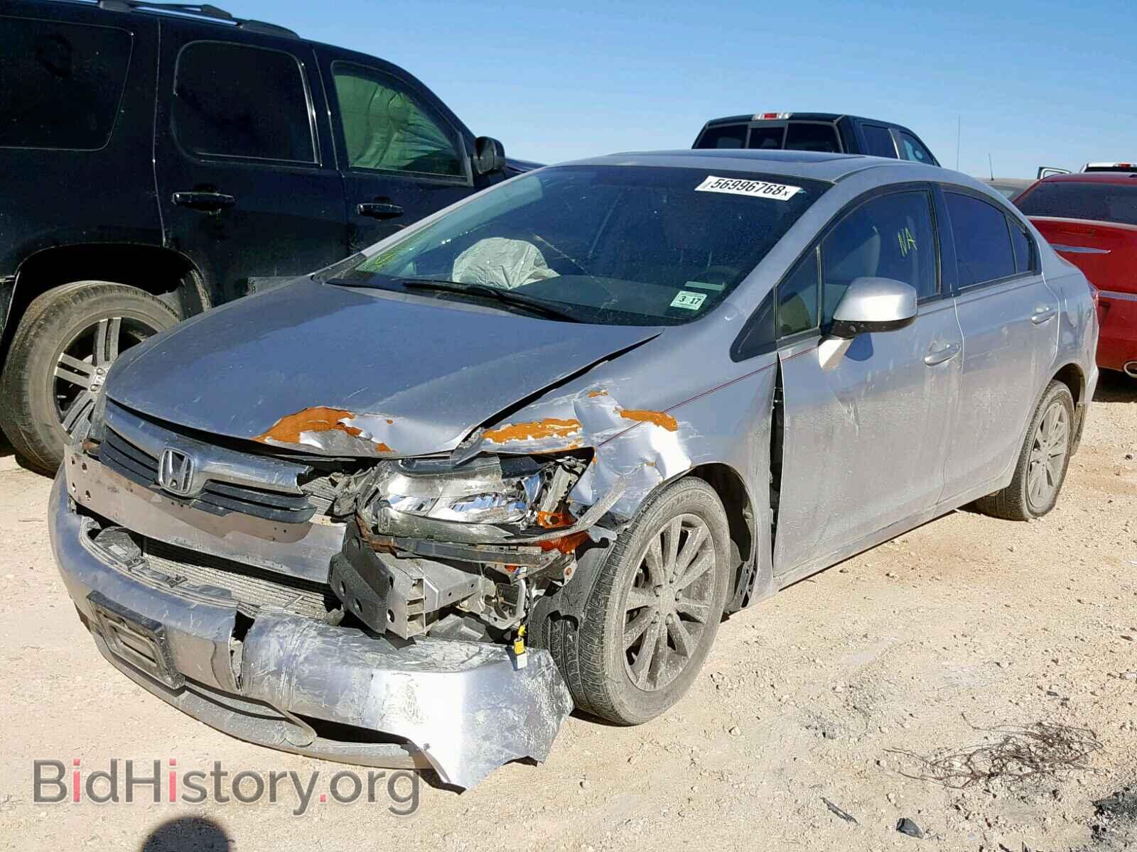 2012 HONDA CIVIC - VIN: 2HGFB2F89CH327009 - Фото 2