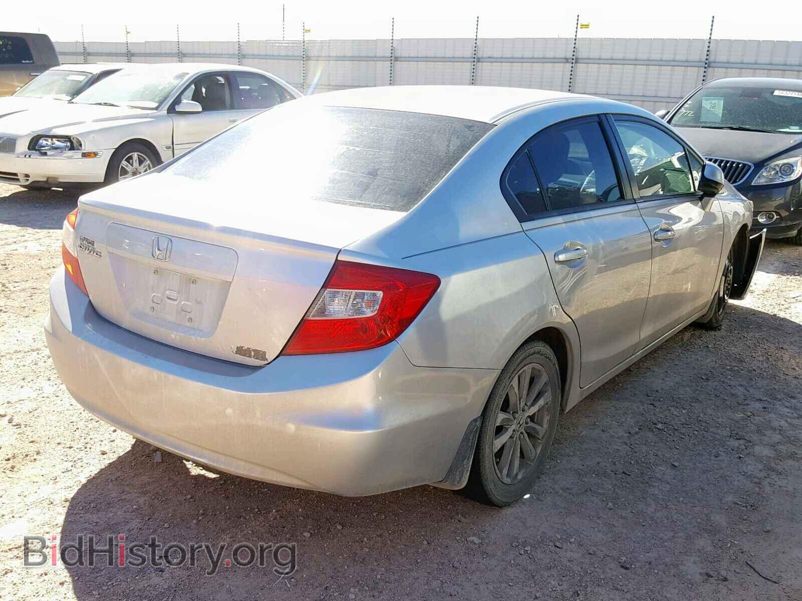2012 HONDA CIVIC - VIN: 2HGFB2F89CH327009 - Фото 4