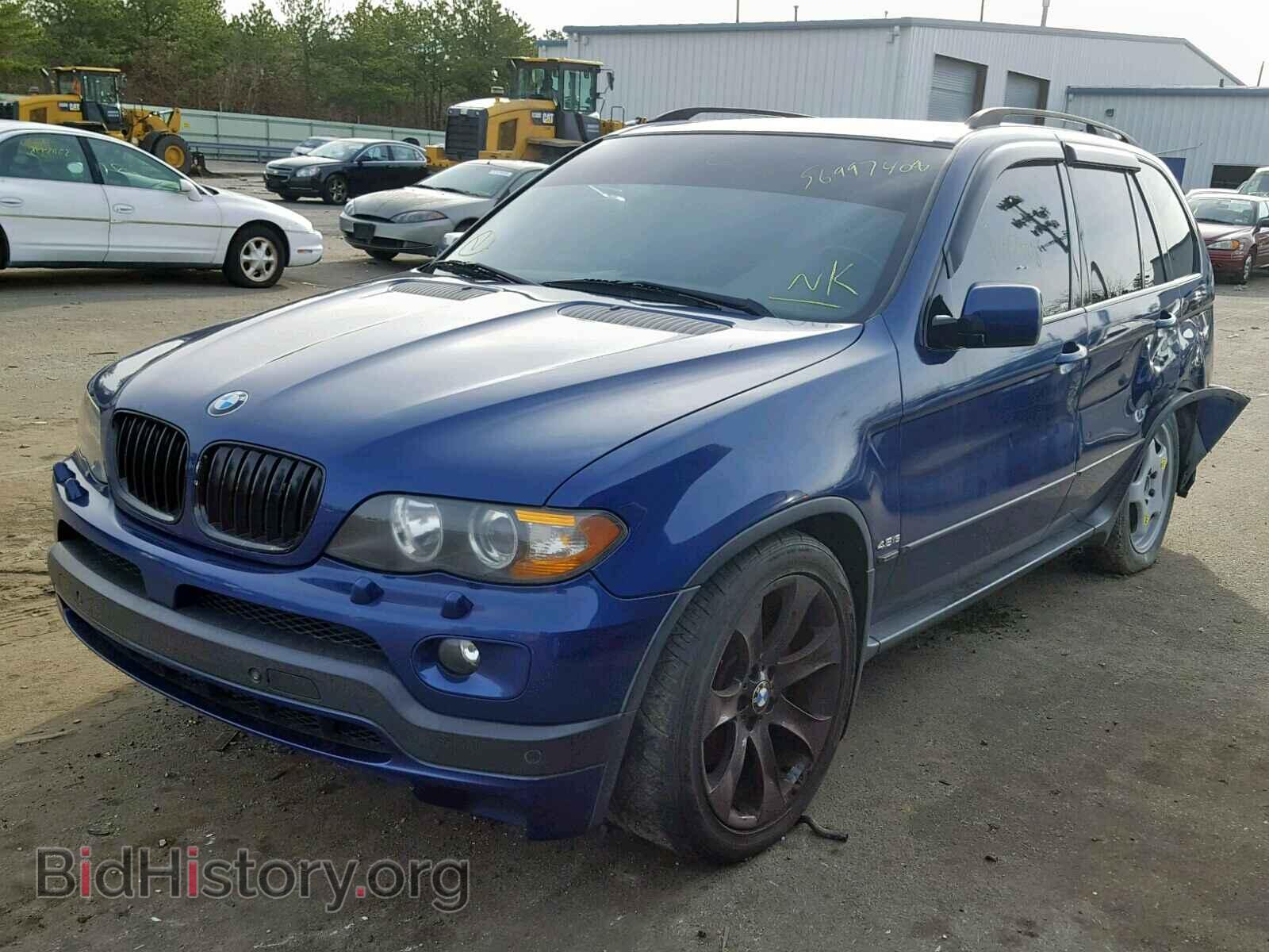2005 BMW X5 - VIN: 5UXFA93525LE82299 - Фото 2